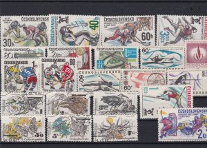 czechoslovakia stamps ref 16134