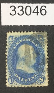 US STAMPS  #63 USED LOT #33046