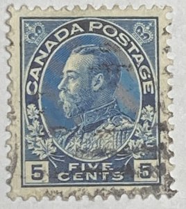 CANADA 1911-1925 #111 King George V 'Admiral' Issue - Used