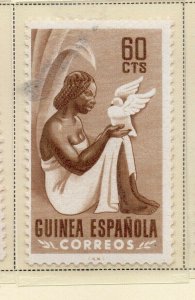 Spanish Guinea 1953 Early Issue Fine Mint Hinged 60c. NW-172576