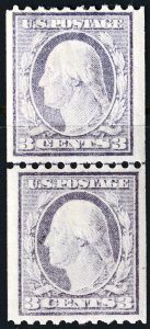 #489 Mint OG, F-VF, Joint line pair (CV $32.50) (CV $4.5 - ID28559) - Joseph ...