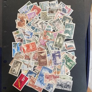 500 mint/used All Different Worldwide Stamps ('F' Countries) SCV $125+