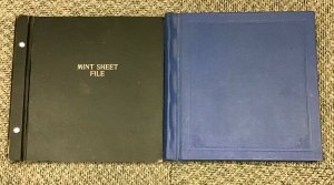 Two used Mint Sheet files.