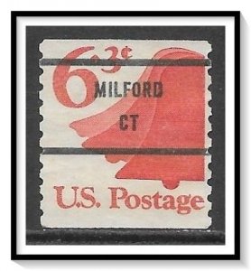 US Precancel #1518-81 Milford CT Used