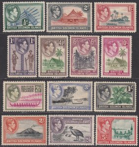 British Solomon Islands 67-79 MH / MNH CV $55.35