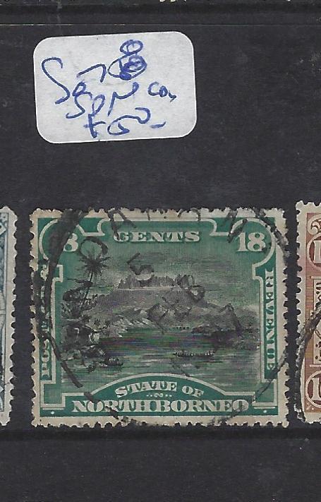 NORTH BORNEO (P0310B)  18C MOUNTAIN  SG 78  SON   CDS  VFU