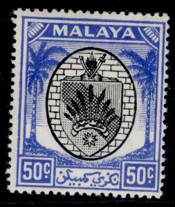 MALAYSIA - Negri Sembilan GVI SG59, 50c black & blue, M MINT.