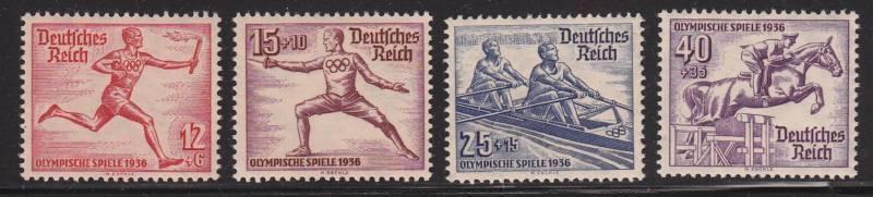 Germany B86 - B89  VF-NH-OG scv $ 85 ! see pic !