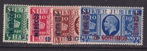 Morocco Agencies, Scott 67-70 (SG 149-152), MHR