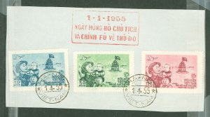 Vietnam/North (Democratic Republic) #20-22 Used Single (Complete Set)