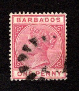 BARBADOS  SC# 61a  FVF/U