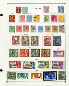 Bahamas Popular 1800s to 1979 Clean Mint & Used Stamp Collection