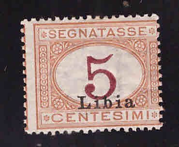 Libya Scott J1 MH* Postage Due