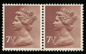 Queen Elizabeth II, 71/2P, Plate Block, SG #X877 (T-5687)