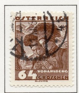 Austria 1934-36 Early Issue Fine Used 64g. NW-44421