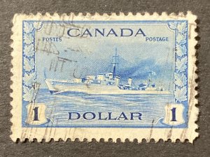 Canada 1942 #262, Allied Front, Used.