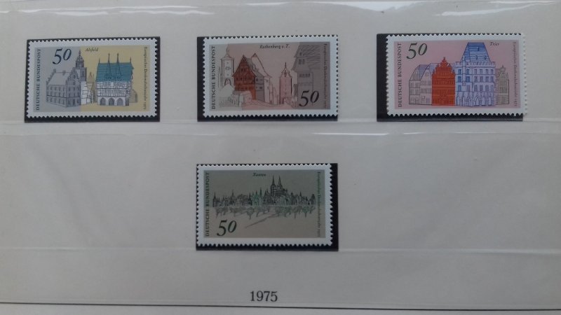 Germany 1975 European Buildings Mint