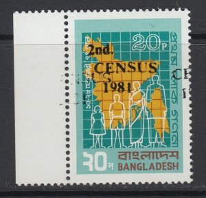 Bangladesh, Scott 194 var, MNH, Overprint Doubled error