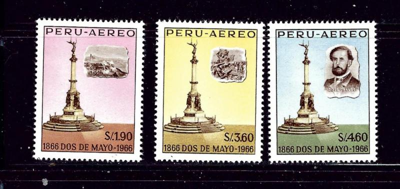 Peru C200-02 MH 1966 set