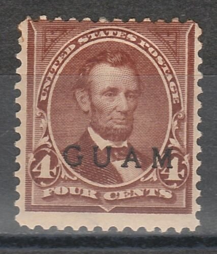 GUAM 1899 LINCOLN 4C 