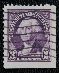 US #720b JUMBO Superb Used Single Extra Large Stamp