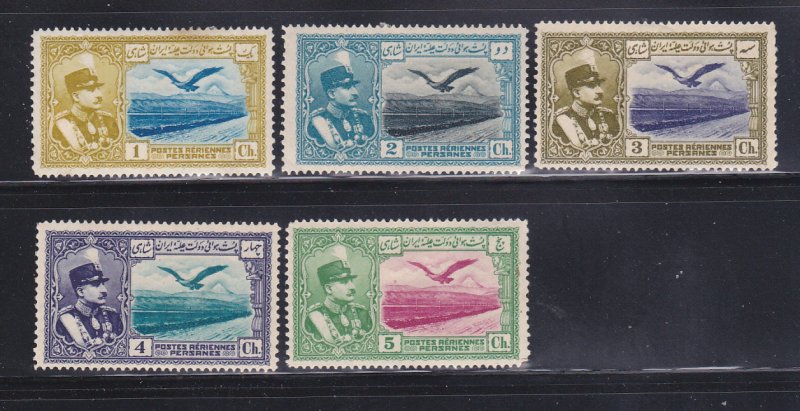 Iran C34-C38 MH Birds