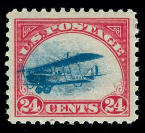 MOMEN: US STAMPS #C3 FAST PLANE MINT OGh XF