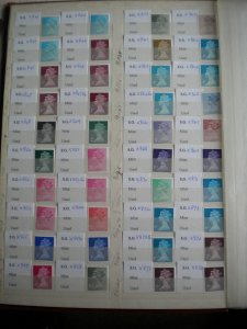 SPECIALISED MACHIN COLLECTION X841-X1058 COMPLETE inc. ALL VARIATIONS 224 Stamps