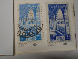 Lebanon  # 281-82  used