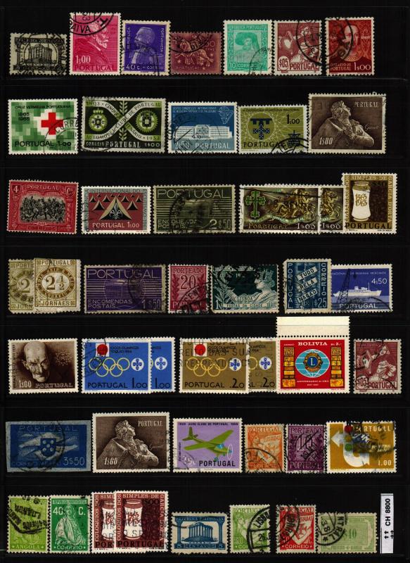 PORTUGAL & Colonies 46 tot  ~ CLR90109