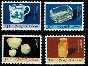 Norfolk Island #841-4 MNH artifacts cpl