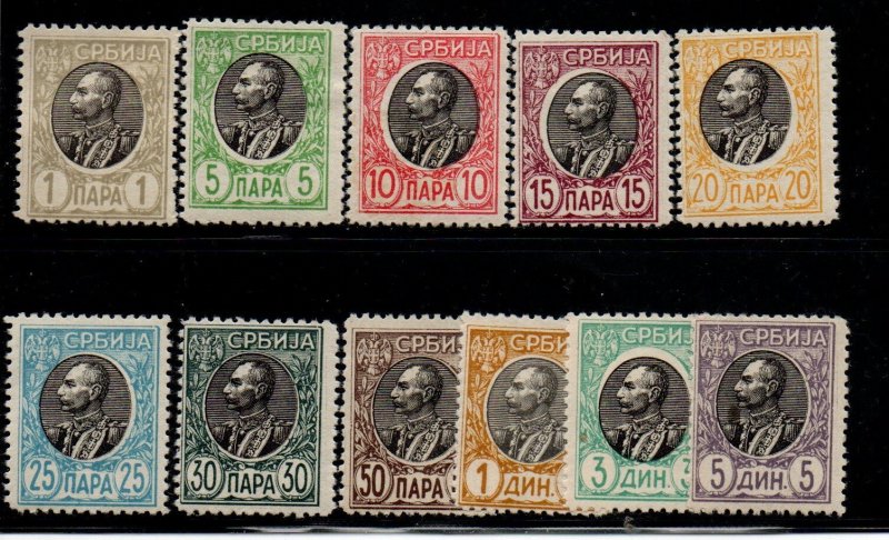 Serbia 87-97 Set Mint Hinged