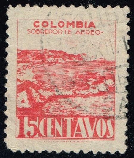 Colombia #C136 Bay of Santa Maria; Used (0.25)