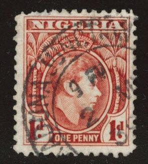 Nigeria Scott 54 Used