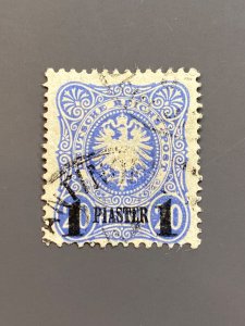 Germany Offices Abroad Turkish Empire 3 F-VF Used.  Scott $7.50