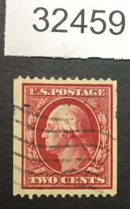 US STAMPS #349 USED LOT #32459