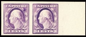 483, Mint Superb NH/LH 3¢ Pair Post Office Fresh -*- Stuart Katz