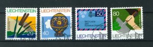 Liechtenstein 1983 Anniversaries and Events full set of stamps. Used. Sg 816-819