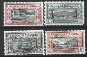 COLLECTION LOT 15752 ITALY #165-8 MH 1923 CV+$88