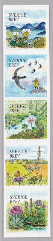 Sweden 2021  Precious Nature  Birds Flowers MNH