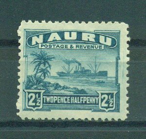 Nauru sc# 21a (2) mh cat value $4.00