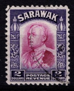 Sarawak 1934-41 Sir Charles Vyner Brooke, $2 [Used]