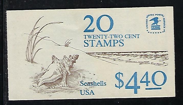 BK147 Catalog # Complete Booklet $4.40 face value 20 22ct stamps P#3