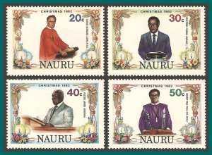 Nauru 1982 Christmas, MNH  260-263,SG275-SG278