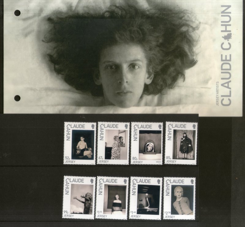 Jersey 2020 Claude Cahun Art Photographer Writer 6v MNH in Presentation Pack # 2