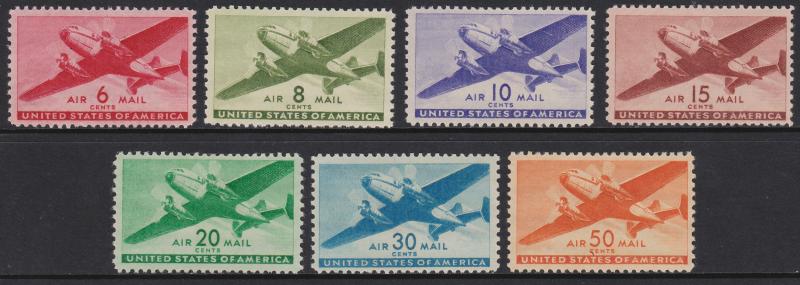 C25-31 MNH Original Gum