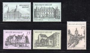 Belgium Sc 1494-8 1993 Tourism stamp set mint NH