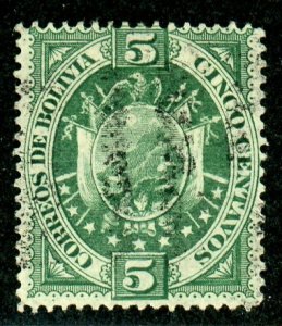 Bolivia, Scott #42, Used