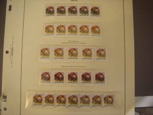 Scott 2911-12B, 3132, 25c Juke Box, PNC5 Collection of 5 Diff, MNH Coil Beauties