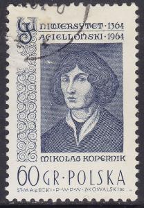 Poland 1229 Nicolas Copernicus 0.60zł 1964